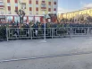 На репетицию собрались посмотреть жители.