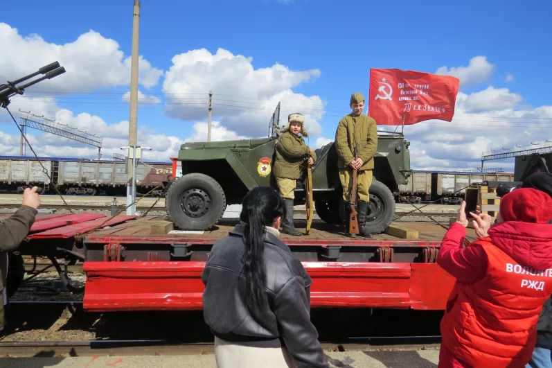 Советский военный автомобиль ГАЗ-67.