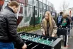 На фестивале было много игр и концерт.