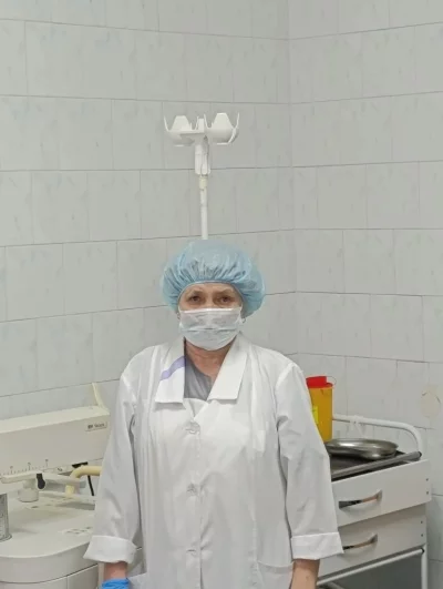 Пахнеева Людмила Степановна. Медицинская сестра-анестезист отделения анестезиологии-реанимации КГБУЗ «ГКБ» имени профессора А. М. Войно-Ясенецкого.