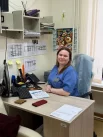 Комиссарова Ксения Александровна. Старшая медицинская сестра отделения анестезиологии-реанимации КГБУЗ «ГКБ» имени профессора А. М. Войно-Ясенецкого.