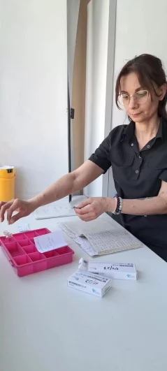 Шапошникова Татьяна Сергеевна. Процедурная медицинская сестра урологического отделения КГБУЗ «ГКБ» имени профессора А. М. Войно-Ясенецкого.