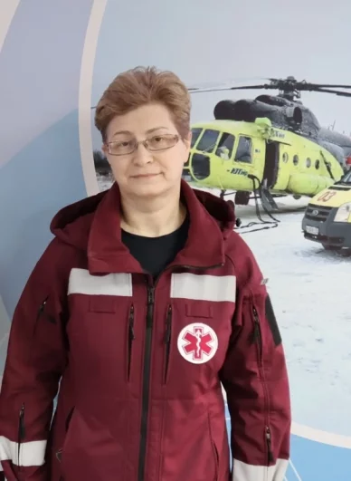 Рожкова Лариса Анатольевна. Медицинская сестра-анестезист КГБУЗ «Хабаровский территориальный центр медицины катастроф».
