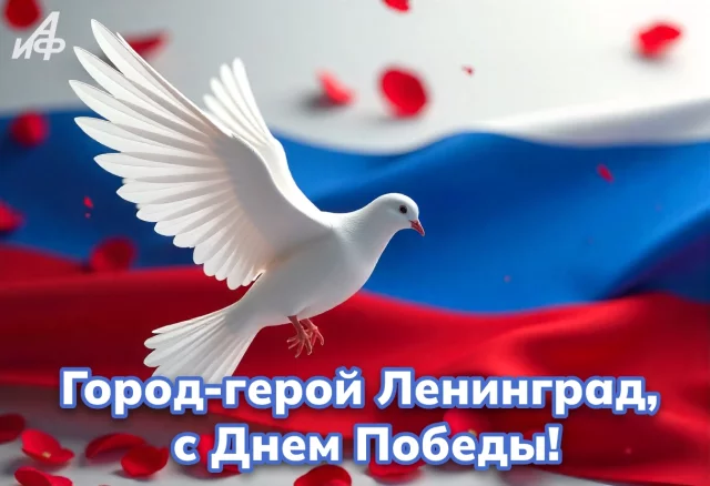 город-герой Ленинград День Победы 9 мая