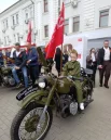 Впервые представлены мотоциклы с армейским вооружением.