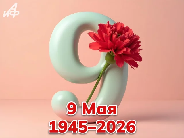 голубь с георгиевской лентой Победа 9 мая