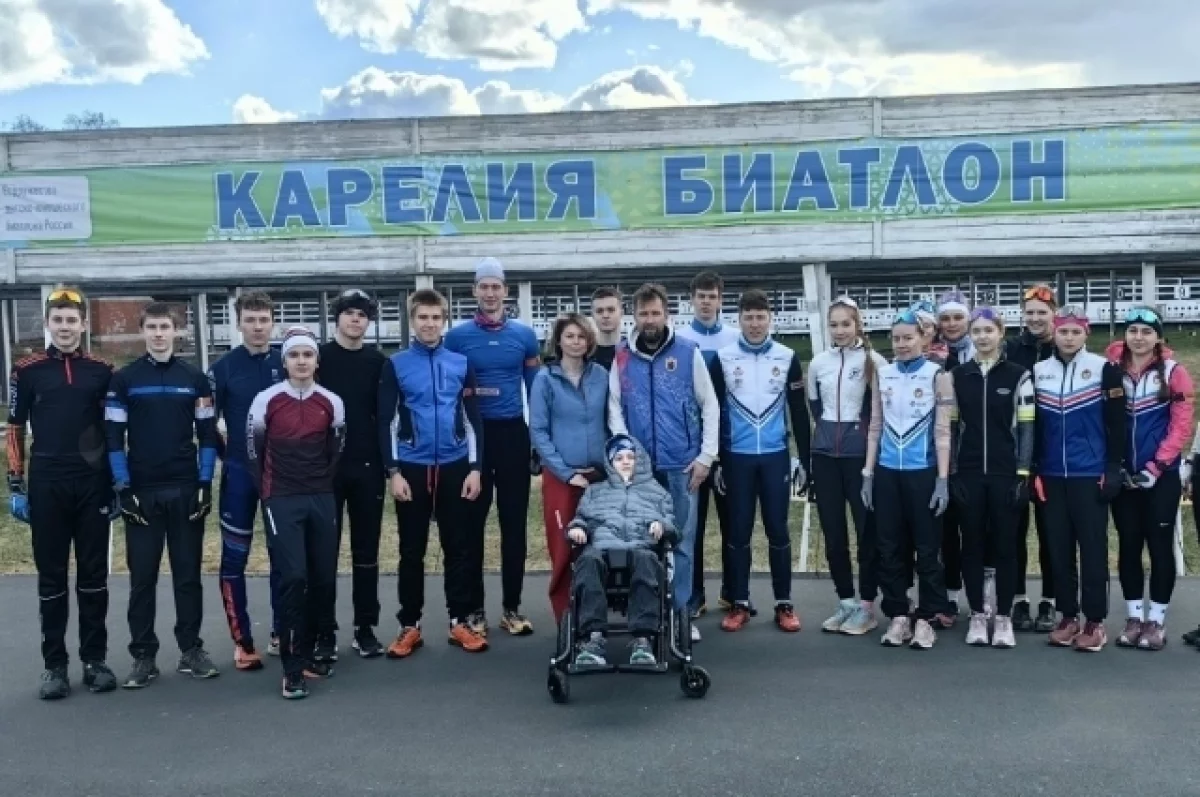 Сева с семьёй приехали в Карелию на майские праздники