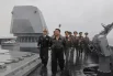 Ким Чен Ын вывел в море новейший эсминец «Чвэ Хён».