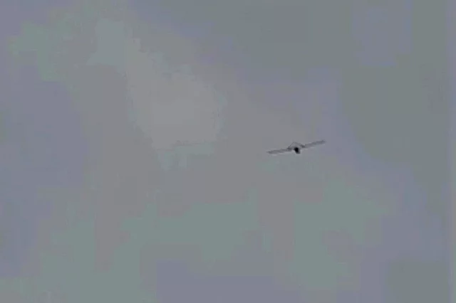 Дрон над Латвией.
