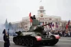 Кузбасс одним из первых встретил 9 Мая, а Кемерово стал одним из немногих городов, где проехала техника, а именно знаменитый танк. 