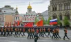Военный парад в Москве в честь 81-й годовщины Победы в Великой Отечественной войне.
