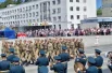 Кульминацией праздника стало прохождение военнослужащих воинской части, которая не раз выполняла боевые задания в зоне СВО.
