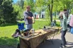 Горожанам предлагали ознакомиться с оружием и примерить амуницию.