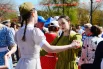 Многие танцевали в нарядах 40-х годов...