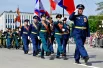 Парад войск тамбовского гарнизона в честь Дня Победы.