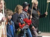Бессмертный полк прошел через Советскую площадь.