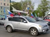 Флаги - не единственное, чем участники автопробега украшали свои машины.