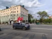 Ещё один из самых популярных флагов – Знамя Победы.