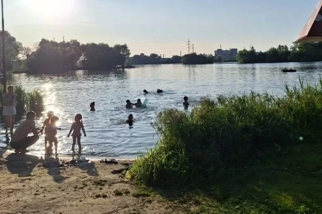 Пляж на ГПЗ открывают в июне, но часто в середине лета закрывают.