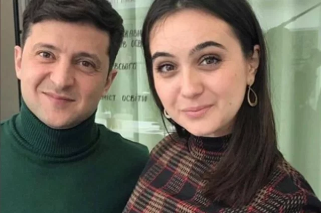 Зеленский и Мендель в 2019 году.