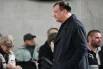 Певец Сергей Пенкин на церемонии прощания.