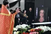 Отпевание во время церемонии прощания с заслуженной артисткой России Галиной Ненашевой.