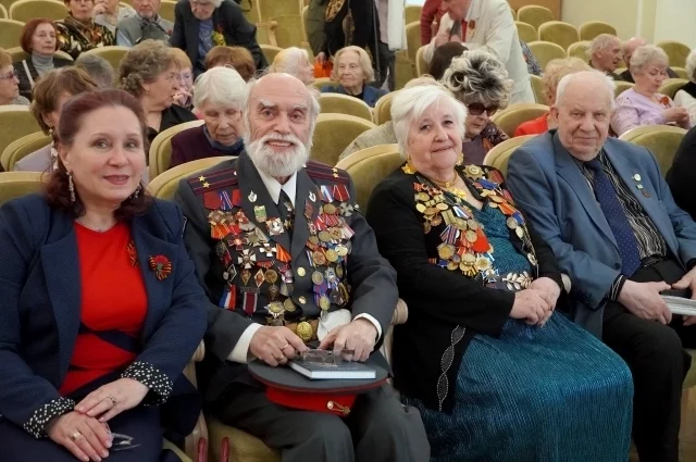 Самое главное на празднике – улыбки ветеранов.