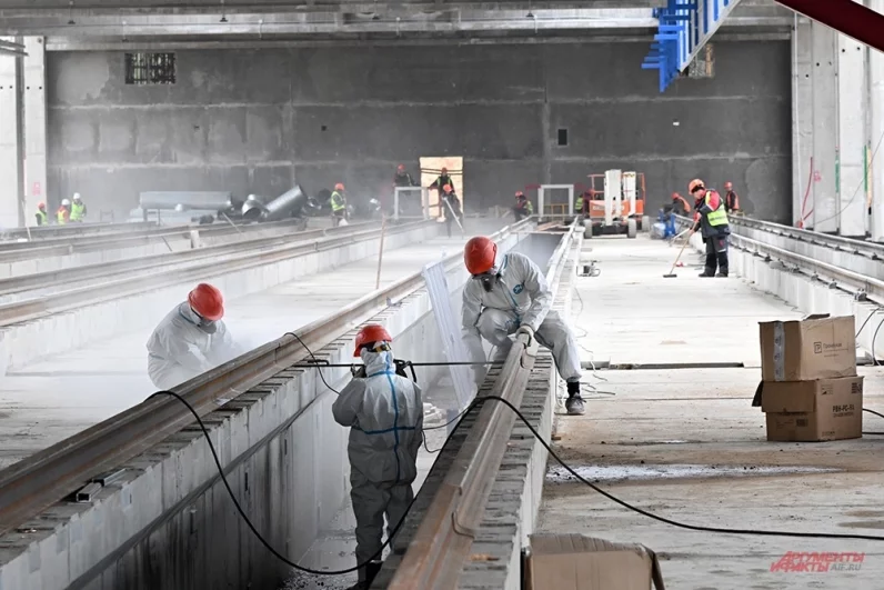 Работать в новом электродепо будут более 520 человек.