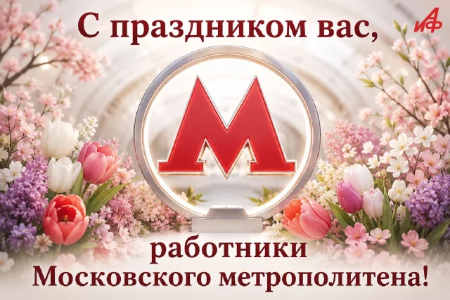 Красивая картинка с метро Москвы
