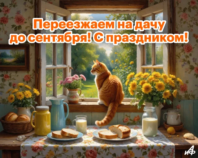 красивая открытка для друзей и коллег с первым днем лета