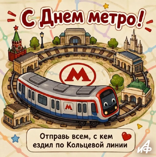картинка метро Москвы Кольцевая линия