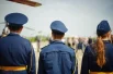 Торжественное открытие сопровождал хор поющей эскадрильи.