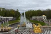 Большой каскад сверху.