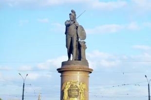Памятник А.В.Суворову в Санкт-Петербурге. Скульптор М.Козловский.