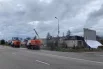Улицу Ермолова перекрыли. 