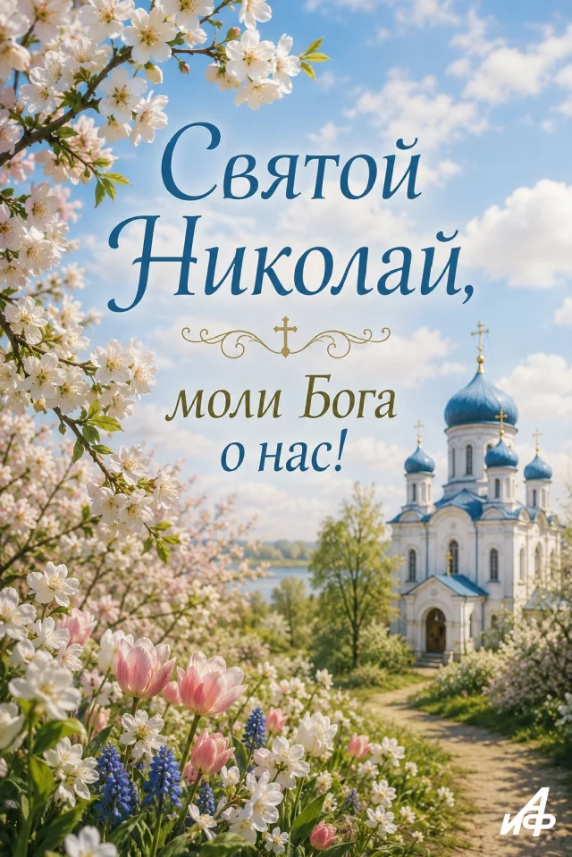 День Николая Угодника открытка