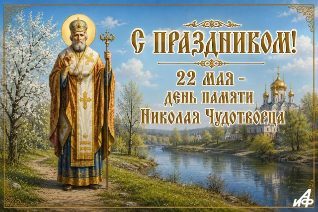 Николай чудотворец открытка