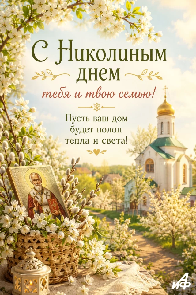 Николай чудотворец открытка
