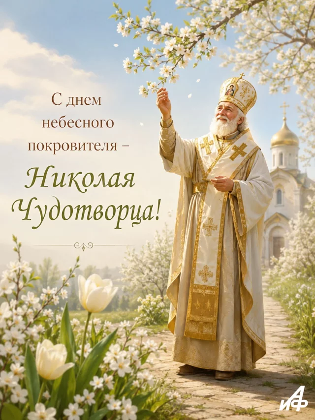 С именинами Николай открытка
