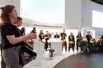 В краеведческом музее выступили барабанщики DrumTamTam.