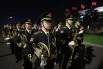 Почетный караул выстраивается для встречи президента РФ Владимира Путина, прибывающего в Пекин.