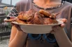 После насыщенного дня среди грядок — вкусный ужин.