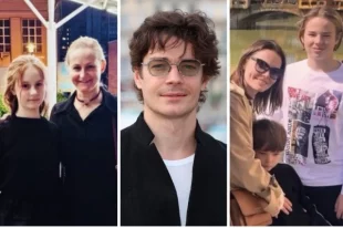 Яна Сексте с дочерью, Максим Матвеев, Елизавета Боярская с сыновьями.