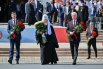 В среду, 20 мая, министр просвещения РФ Сергей Кравцов, мэр Москвы Сергей Собянин и Патриарх Московский и всея Руси Кирилл приняли участие в ежегодном параде кадетского движения Москвы «Не прервется связь поколений».