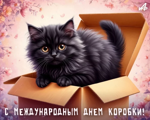 открытка международный день коробки 19 июня