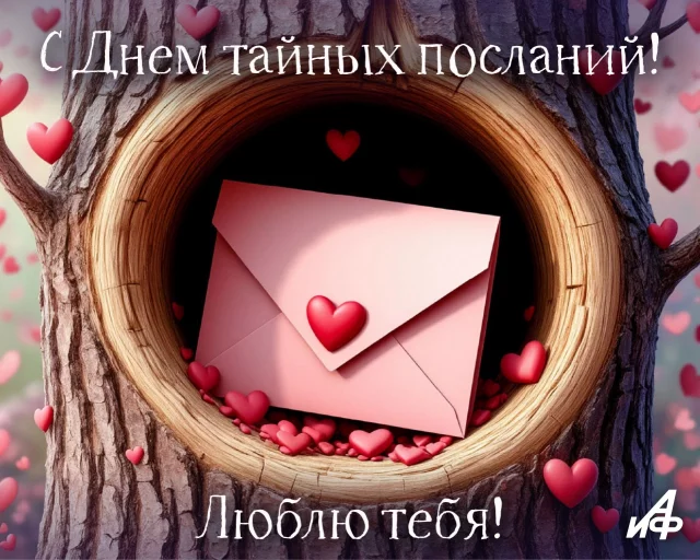 день тайных посланий красивое признание в любви открытка 23 июня