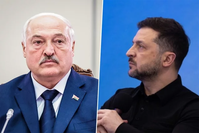 Александр Лукашенко, Владимир Зеленский. 