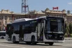 Автобусы брендированы силуэтами зданий Ростова.