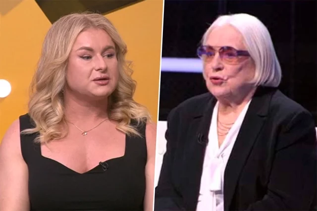 Анна Шукшина и Лидия Федосеева-Шукшина. 