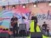 На сцене фестиваля выступил музыкальный коллектив «KontrabuzzZ» из Самары.